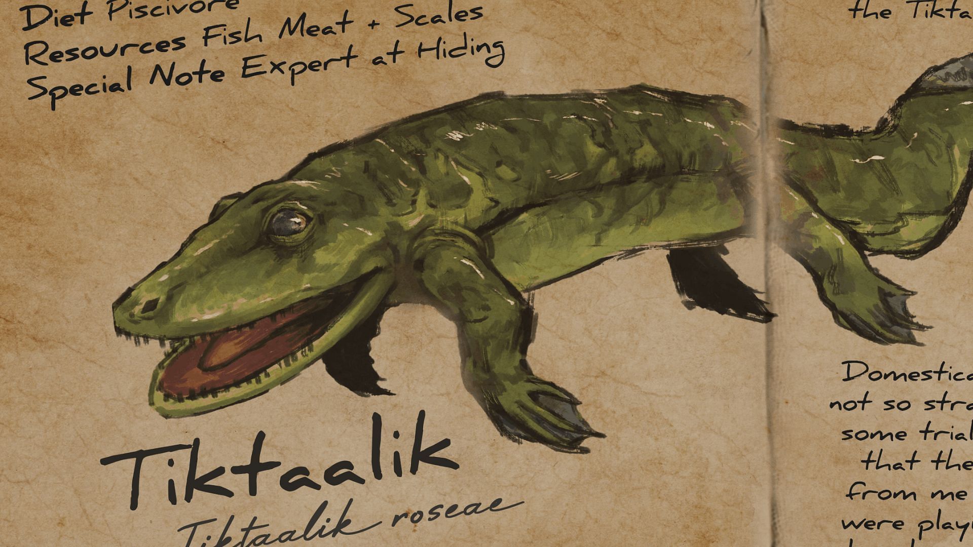 Tiktaalik (Image via Snail Games USA)